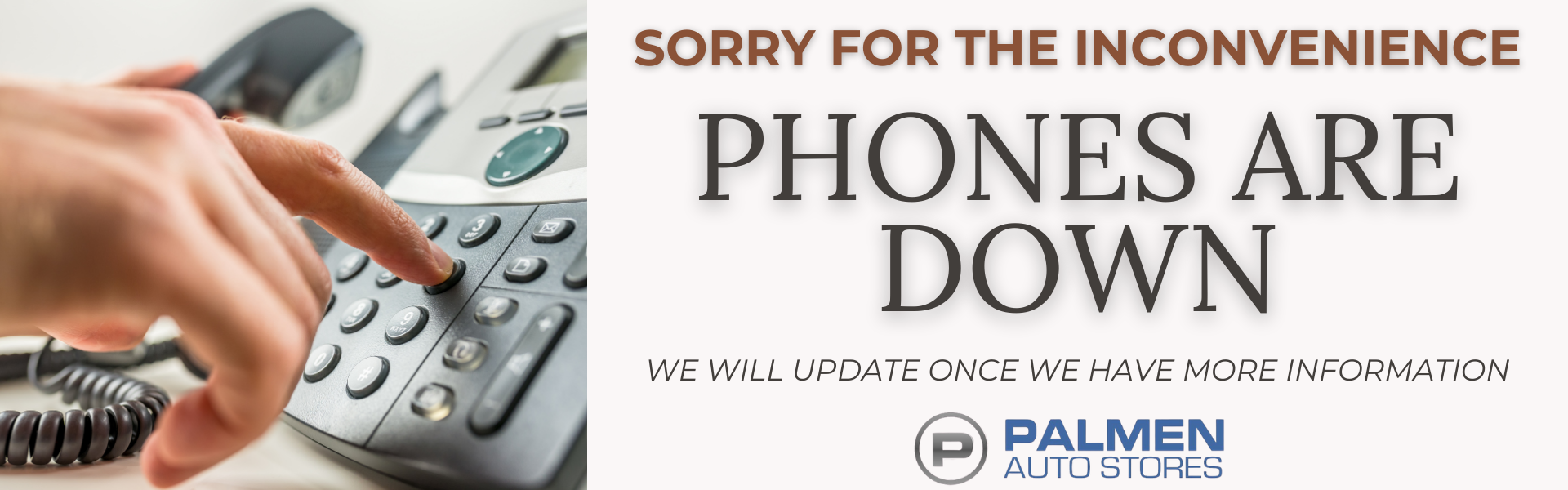 phones down